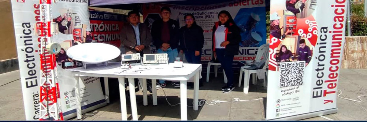 Electrónica y Telecomunicaciones, presente feria 2025